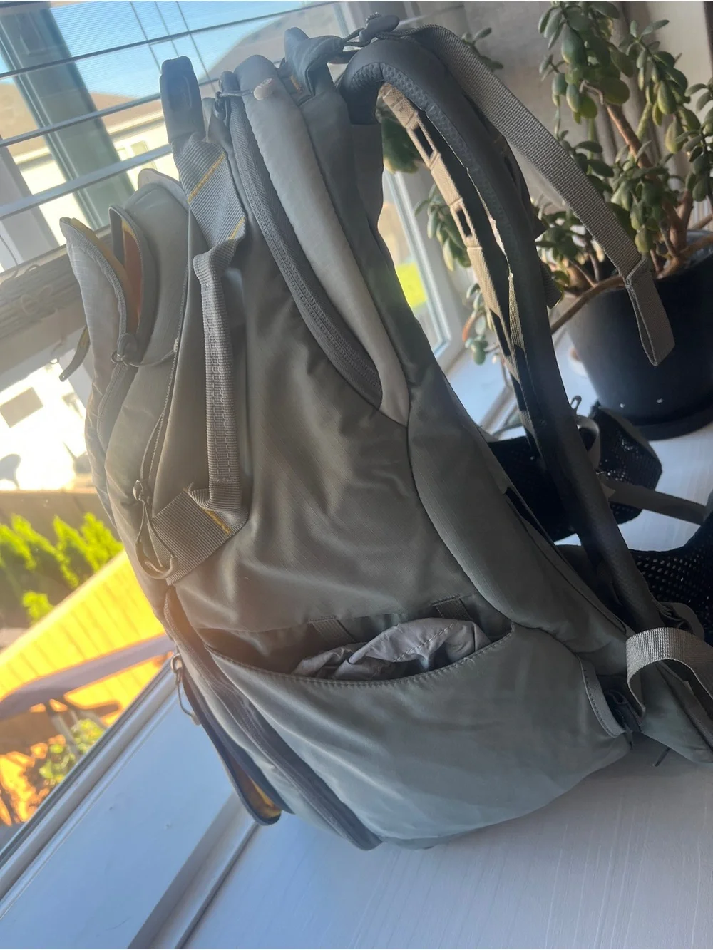 Kata Gray Camera Backpack